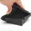 Ash Tray Black Silicone Ashtray Square Decor Ashtray 5.9 x 5.9 x 1.5in Home Ashtrays for Home Office Tabletop Indoor Ashtray view 3
