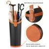 DELURA Umbrella Stand, Large Capacity 9.8 * 22.4 Inches, Umbrella Stand Bucket with 2 Detachable Hooks, can Also Hold 10 Walking Sticks Or 8 Baseball Bats view 3