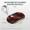 Stone Bath Mats Music Studio Diatomaceous Earth Bath Mat Super Absorbent Bathroom Floor Mat Quick Drying Diatomite Shower Mat for Shower Bathtub Bathroom Accessory 15.7x23.6in view 4