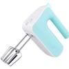 MaGiLL Sky Blue Portable Handheld Electric Egg Beater, 5-Speed Settings Stainless Steel Beaters Electric Hand Mixers for Kitchen with One-Touch Eject Button fine view 1