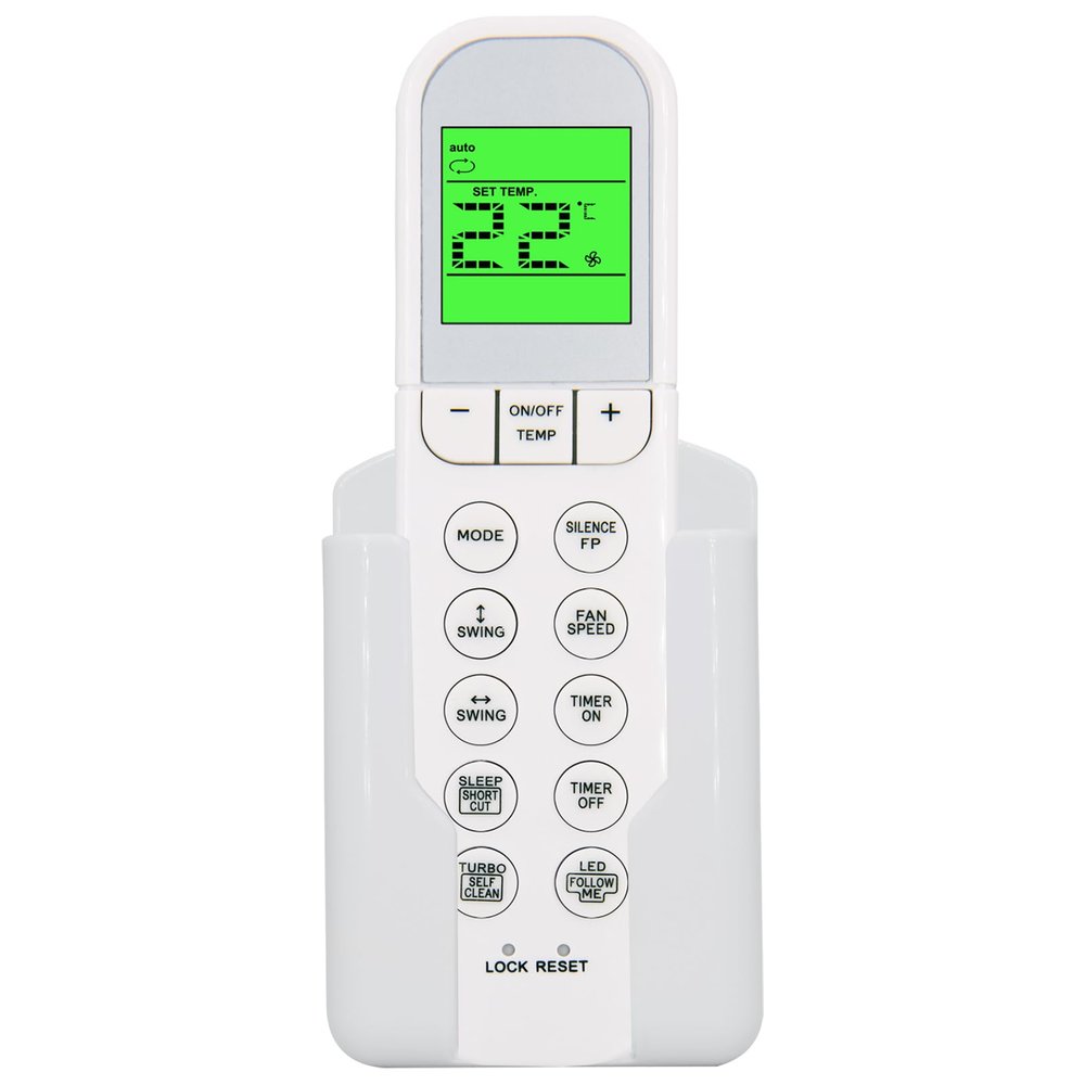 XINJISHIMIN Replacement Remote Control for Olmo OS-24HP230V1D OS-18HP230V1D OS-24HP220V2TG OS-09HP230V1D OS-09HP115V2NG OS-12HP115V2NG OS-09HP230V2NG OS-12HP230V2NG OS-18HP230V2NG Air Conditioner