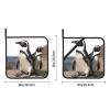 African Penguin Print Pot Holders Set of 2 Kitchen Heat Resistant Hot Pads with Pocket Waterproof Potholder for Cooking Baking Oven BBQ Housewarming Gift view 2