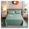 ADovz Bedding Set Ruffled Quilted Bedspread Breathable Queen Size Bedspread and Pillowcases, can be Spread on or Over beds,Bed Sheets view 1