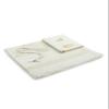 ihvan online Prayer Gift Set for Men & Women, Muslim Taffeta Prayer Rug, Salah Mat, Beads Rosary, Velvet Covered Yaseen Islamic Gift Set for Ramadan & Eid, White view 3