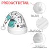 IRSHI Children's Santa Hat  Bright & Comfortable Winter Xmas Holiday Hat  Unisex Velvet Christmas Hat Delicious Coffee view 4