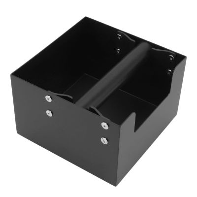Espresso Knock Box Coffee Knock Box Espresso Bucket Knock Coffee Ground Dump Bin with Removable Knock Bar Trash Can Non Slip Base