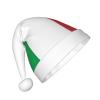 IRSHI Children's Santa Hat  Bright & Comfortable Winter Xmas Holiday Hat  Unisex Velvet Christmas Hat italy flag view 2