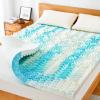 Marsail Queen Mattress Topper, 3-Inch Gel Memory Foam Mattress Topper with Ventilated Design, 5-Zone Support, Cooling Foam Mattress Topper for Sofa, RV, Camper, CertiPUR-US Certified, MSMT02BU-Q3 view 1