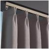 Ceiling Curtain Track for Extra Wide Windows, No Drill / Drill Holes Install, Bed Canopy RV Curtain Rails, Spa Room Divider / Partition, Aluminum Curtain Rod With Mute Pulleys ( Color : Drill Hole Mou view 1