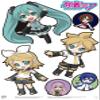 Hatsune Miku - Characters RoomScapes Wall Decals (22" x 34") RoomScapes - 22" x 34" view 3