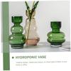 Ciieeo Glass Vase Artist Vase Ikebana Vases Nordic Glass Simplicity Flower Vase Minimalist Vase Decor Decorative Flower Vases Glass Decorative Vase Small Flower Delicate Paper Art Office view 3