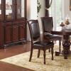 Bishilin Chairs for Dining Room, Home Dining Chairs Brown Rubberwood 21" L x 26" W x 41" H view 1