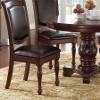 Bishilin Chairs for Dining Room, Home Dining Chairs Brown Rubberwood 21" L x 26" W x 41" H view 4