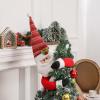 Christmas Tree Topper Gnome, Handmade Gnome Christmas Decoration,Funny Christmas Tree Topper, Christmas Tree Decor,Curtain Tie,Unique Christmas Gnome Decoration for Christmas Tree Xmas Party Supplies view 1