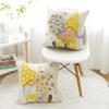 All Smiles Outdoor Yellow Throw Pillow Covers 22x22 Set of 4 Spring Summer Decorative Cushion Cases Home Dcor Decorations for Patio Couch Chair Sofa,Daisy Floral Gnomes view 4