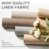 HOTSOON Blackout Cordless Roller Blinds for Indoor Windows, Natural Linen Fabric Roller Shades Thermal Insulated roll up Shades UV Protection Privacy Blinds, Beige, 70" W x 56" H view 3