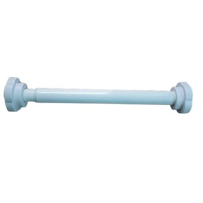 curtain rod Barra Telescpica Extensible Para Cortina, Colgador De Ropa, Armario, Toalla, Bao shower curtain rod (Color : Natural quality, Size : 50(55-85cm))