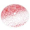 Lustrous Falling Red Hearts Printed Christmas Tree Skirt  Enrich Your Home with Seasonal Decorations, The Must-Have view 2