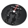 Lustrous Black Robot Printed Christmas Tree Skirt  Enrich Your Home with Seasonal Decorations, The Must-Have view 3