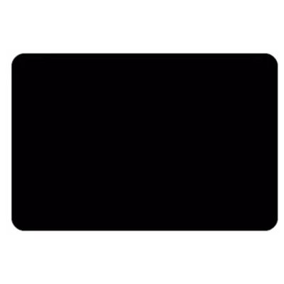 Bath Mat, Quick Water Absorption Non-Slip and Quick Drying, Soft Door Carpet, Kitchen Bathroom Toilet Simple Solid Color (Color : Black, Size : A)