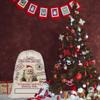 GUGLILI Custom Yorkshire Terrier Santa Sack Funny Dog in Santa Hat Xmas Christmas Bag Reusable Gift Bag for Dog Lover with Drawstring 12"X15" Cotton Linen Overnight Service for You Style 1 view 4