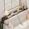 Gewudraw Sofa Table with Oulets and USB Ports, 55.1" Couch Table Behind Sofa, Industrial Long Skinny Stand for Hallway, Living Room, Bedroom, 6.5 Feet Power Cord view 4