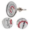 YARNOW BBQ Smoker Grill Thermometer Dual Scale Temperature Gauge for Cooking Baking Frying Compatible Electric Gas Ovens Probe Kitchen Essential view 3