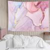 HVEST Pink Marble Abstract Tapestry for Bedroom & Living Room, Modern Luxury Nature Wall Hanging, 60L x 80W inches view 2
