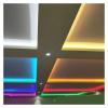 MidiLi 5 Meters Led Light Strip Flexible neon 220V Rainbow Round Light Tube Outdoor Waterproof 360 Degree Luminous Decoration Wedding Lighting (Size : 220v Round red Light) view 4