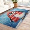 Christmas Penguin Rug & Home Decor - 3x5 Rug, Christmas Animal Rugs for Living Room Bedroom, Xmas Carpet, Washable Non Slip Soft Low Pile Indoor Area Rug & Room Decor view 1