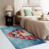 Christmas Penguin Rug & Home Decor - 3x5 Rug, Christmas Animal Rugs for Living Room Bedroom, Xmas Carpet, Washable Non Slip Soft Low Pile Indoor Area Rug & Room Decor view 3