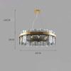 LED Modern Chandelier Lamp, Pendant Lights Smoky Gray Glass Chandelier Stainless Steel Pendant Lighting Foyer Hall Entry Way Chandeliers Light Fixture Compatible with Ceiling Sloped Pendant Hanging ,p view 4