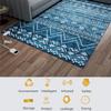 PZEOB Electric Heated Floor Rug Retro Heated Area Rug Adjustable Temperature and Timer Floor Heating Pad Home Indoor Heater Rug Easy Clean Heated Carpet Comfortable view 2