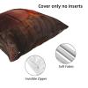 BTCOWZRV Throw Pillow Cover Basketball in Brick Wall Print Decorative Throw Pillows Soft Pillow Cases Square Cushion Case Christmas Pillow Covers for Couch Bed Sofa Farmhouse Decor 12"x12" view 4