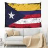 POPOCRACY Colombia-Puerto-Rico-Flags Wall Tapestry Hanging Decoration Beach Blanket For Living Room For College Dorm Bedroom Indoor Tapestries 60x40 In Wall Deco view 3