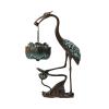 Incense Burner Incense Burner Waterfall Creative Decorative Decorations With Exquisite Crane Shaped Reverse Flow Incense Burner Hanging Lotus Incense Burner Backflow Incense Burner Incense Burner Hold view 1
