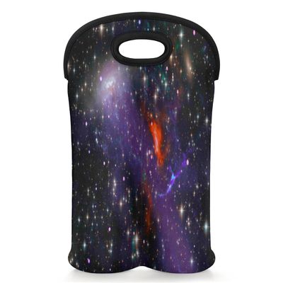 2 Bottle Wine Carrier Tote Bag Stellar Insulated Neoprene Portable Bottle Holder Great Gift for Wine Lover, Great for Picnics Travel BYOB, Outdoor Entertaining