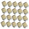 BRIGHTFUFU Wooden Stoppers 20 Pack Large Insulated Bottle Plugs Bottle Replacement Plugs Sealed Insulation view 1