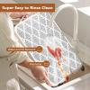 CLENAT Drawer and Shelf Liner for Kitchen Cabinets, Non-Adhesive 11.8IN x 20FT Strong Grip Thickened Cabinet Liners for Shelves, Non-Slip Mats Shelving Paper Protect Cupboard, Dresser, Pantry | Gray view 4