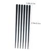 OKUMEYR 10pairs Hexagon Shape Skid Chopsticks Dishwasher Safe and Convenient for Home Sushi and Outdoor Use view 2