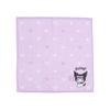 Sanrio 260690 Kuromi Kuromi Petite Towel, 7.9 x 7.9 x 0.1 inches (20 x 20 x 0.3 cm), Character 260690 view 1