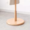 LINKIO Freestanding Clothes Hanger Modern Simple Coat Rack Small Apartment Storage Rack Nordic Bedroom Floor-Standing Clothes Rack Wooden Clothes Rack Coat Treefree-Standing view 4