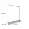 LINKIO Freestanding Clothes Hanger Clothing Store Floor-Standing Clothes Rack Shopping Mall Display Coat Rack, Window Clothing Display Rack Coat Treefree-Standing view 2