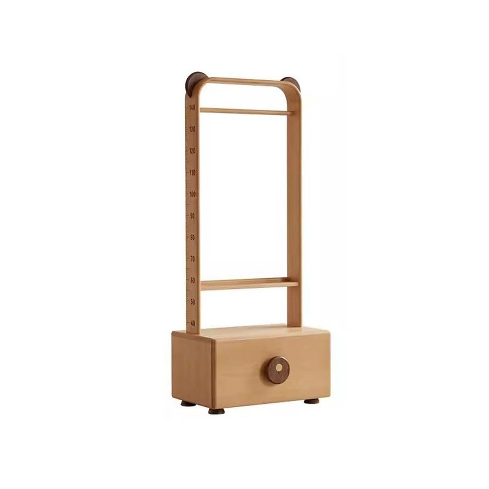 LINKIO Freestanding Clothes Hanger Creative Clothes Hanger Wooden Coat Rack Living Room Bedroom Floor Hanging Clothes Rack Storage Rack Coat Treefree-Standing