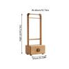 LINKIO Freestanding Clothes Hanger Creative Clothes Hanger Wooden Coat Rack Living Room Bedroom Floor Hanging Clothes Rack Storage Rack Coat Treefree-Standing view 2
