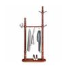 LINKIO Freestanding Clothes Hanger Household Floor-Standing Coat Rack Bedroom Hanger Nordic Style Simple Modern Double Rod Living Room Clothes Rack Coat Treefree-Standing (Size : 80 * 30 * 180cm) view 1