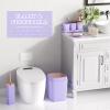 XLHOMO Bathroom Accessories Set, Bathroom Sets with Shower Curtain and Rugs view 3