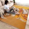 Corgi Rug 4x6 ft, Cute Dog Area Rug, Puppy Rugs for Living Room Bedroom, Dog Lover Carpet, Kids Room Decor for Boys Girls, Washable Non Slip Soft Low Pile Indoor Area Rugs view 4
