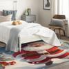 Santa Rug 2x3 ft, Christmas Area Rug, Cute Santa Claus Rugs for Entryway Living Room Bedroom, Xmas Carpet, Kids Room Decor for Boys Girls, Washable Non Slip Soft Low Pile Indoor Door Mat view 2
