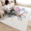 Unicorn Rug 4x6 ft, Cute Area Rug, Kawaii Rugs for Living Room Bedroom, Unicorn Carpet, Kids Room Decor for Boys Girls, Washable Non Slip Soft Low Pile Indoor Area Rugs view 4